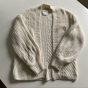 Abercrombie Puff Sleeve Cardigan